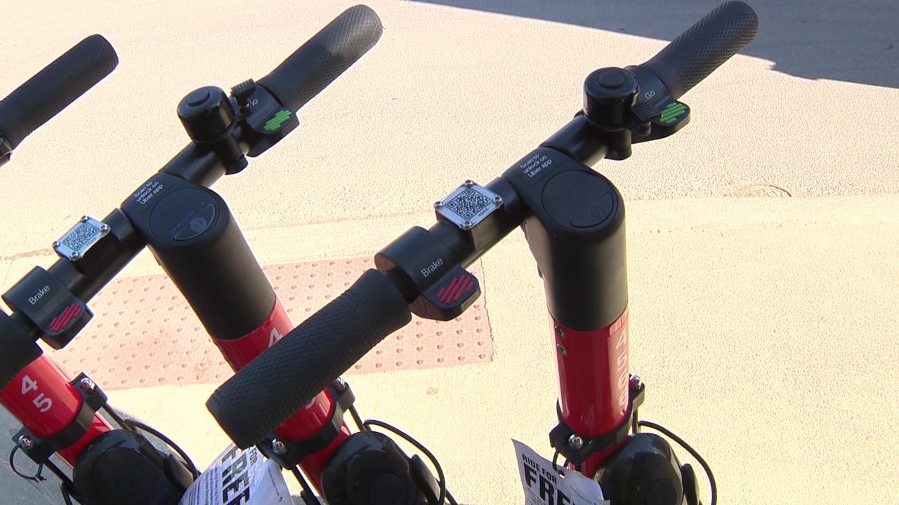 How dirty are handlebars on dockless scooters?